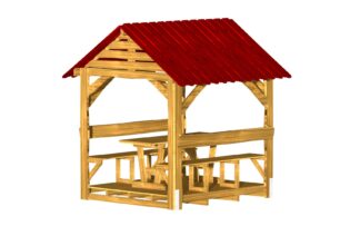 Schutzhütte 'Waldhütte 1.2'